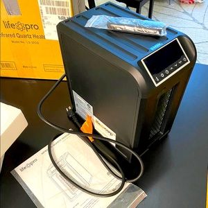 Lifesmart medium room infrared heater with remote